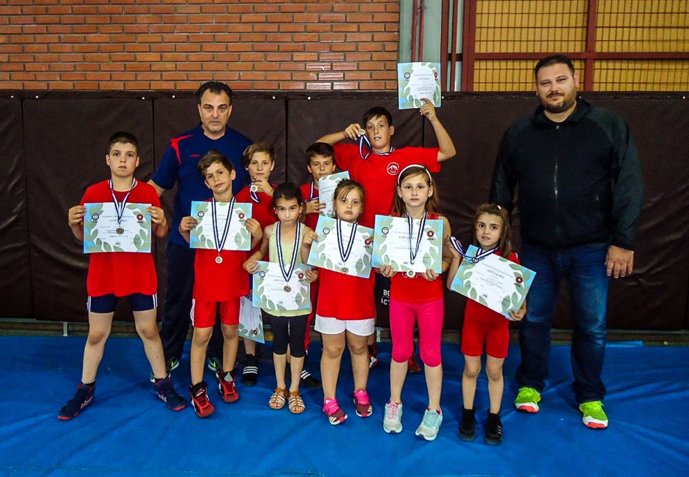 Διακρίσεις για τον ΣΒΑΤ στο Πανελλήνιο Παιδικό Τουρνουά Πάλης 11-6-17 Αλκαζάρ Λάρισας